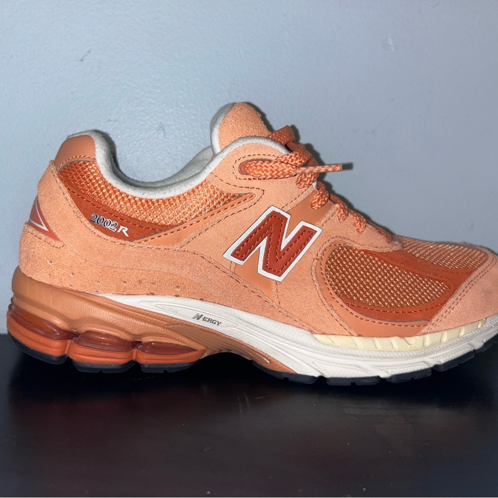 New Balance Orange and White Running Shoes
